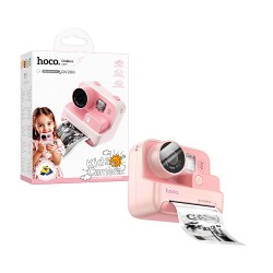 Hoco Camera DV200 Dual lens for children with Photo Print Pink Hoco Camera DV200 Dual lens for children with Photo Print Pink